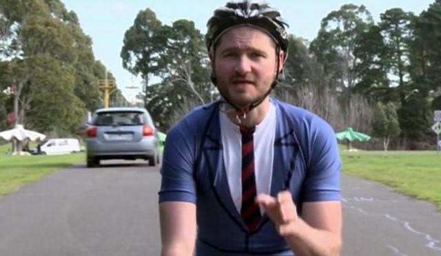 “Don’t be a wanker”: an appeal to drivers and cyclists